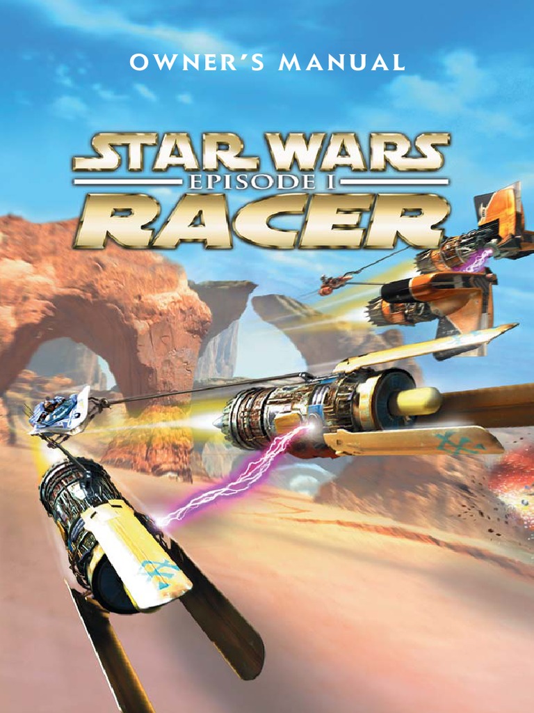 Star Wars Episode 1 Racer Manual | PDF | Turbocharger | Computing