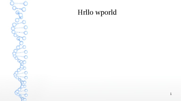 Hello World Programming Basics | PDF