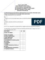 Encuesta sindrome premestrual