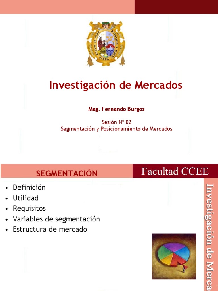 Segmentación y Posicionamiento de Mercados | PDF | Mercado (economía ...
