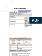 Plantilla de Plan de Unidad.Lenguaje y  Comunicación.