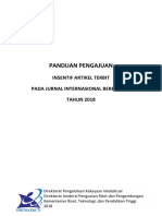 Panduan Insentif Jurnal