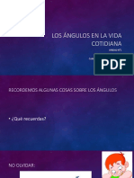 UNIDAD 1 - 6° - Los Ángulos en La Vida Cotidiana