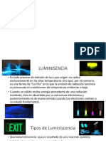 Luminiscencia: tipos, aplicaciones y propiedades de la emisión de luz fría