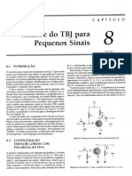 MATERIAL 2 - Capítulo 08.pdf - Análise Do TJB para Pequenos Sinais PDF