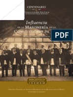 L — Influencia de La Masoneria en La Constitucion de 1917 — Jimenez