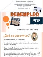 Presentación Del Desempleo