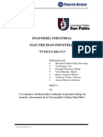 Análisis de la generación y distribución de energía eléctrica en la Central Termoeléctrica Puerto Bravo