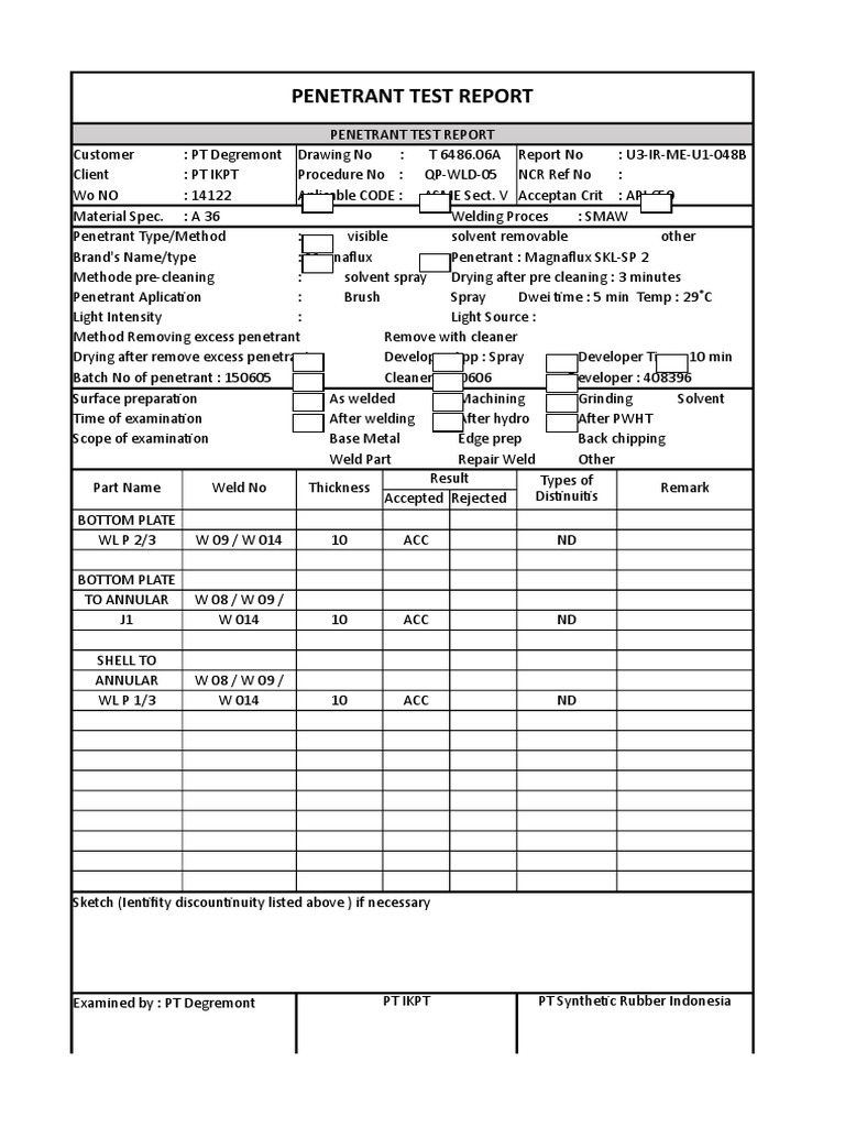 DPT REPORT MBBR UB Machining Welding