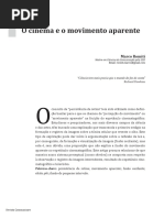 O Cinema e o Movimento Aparente