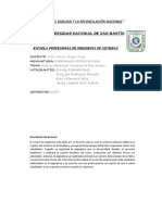 Universidad Nacional de San Martín: "Año Del Diálogo Y La Reconcilación Nacional"