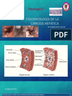Patología II: Fisiopatología de La Cirrosis Hepática