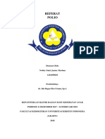 Cover, Kata Penganter Dan Daftar Isi Referat Dbd (Dwi Astuti)