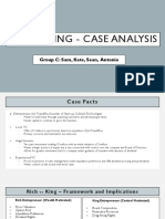 Rich Vs King Case Analysis - Group C