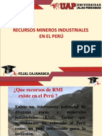 1.0 Recursos Mineros Industriales en El Peru