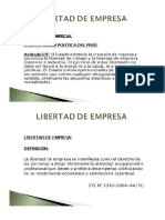 Diapositivas Libertad de Empresa