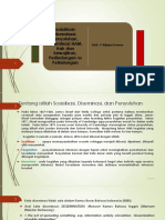 Sosialisasi-Diseminasi - Penyuluhan, Diseminasi HAM, Hak Dan Kewajiban, Perlindungan Vs Pelindungan