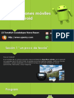 Aplicaciones móviles con Android guía