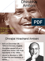 Dhirubhai Ambani - The Entrepreneur Who Built an Empire