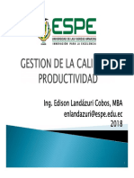 Calidad y Productividad 2018-01