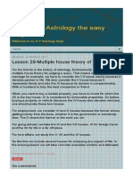 Lesson 29 Multiple House Theory Ofof KP KP - HTML