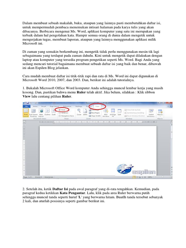 [Tutorial] Cara Membuat Resep Obat Di Microsoft Word