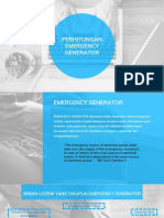 Perhitungan Emergency Generator