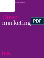 Direct Marketing Guidance