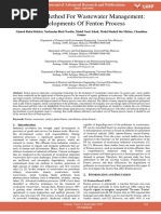 Inorganic Organic Composites For Water and Wastewater Treatment