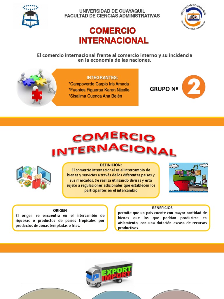 Comercio Internacional y su Impacto Económico | PDF | Comercio ...