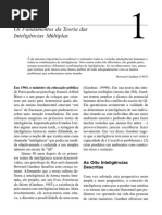 Cap_01- Os Fundamentos da Teoria das Inteligências Múltiplas