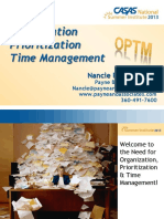 e7 Organization Prioritization Time Management