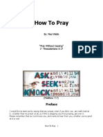 How To Pray: A Guide to Communicating With God