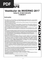 Vestibular de Inverno Acafe 2017_medicina