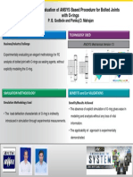 Experimental Evaluation of ANSYS Based Procedure for Bolted Joints with O-rings.ppt