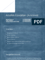 Analisis Kovarian (Ancova)