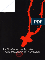 Lyotard, Jean-François confesiones san agustin