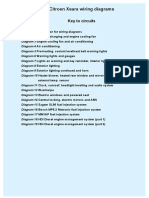 Citroen Xsara I - Wiring Diagram