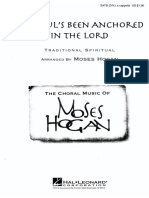 Moses Hogan - My Soul S Been Anchored in The Lord
