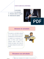 Tipos de Dictamen de Auditoria