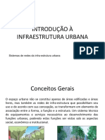 Introdução A Infraestrutura Urbana