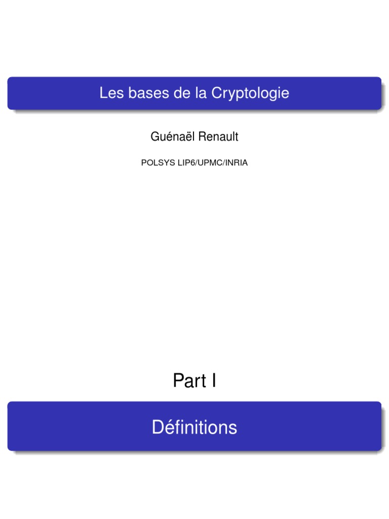 Crypto Bases | PDF | Cryptography | Cryptanalysis