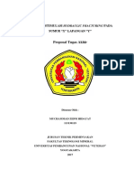 Proposal Hydraulic Fracturing