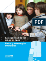 Informe UNICEF Riesgos de Los Menores en Internet