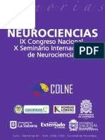 Memorias Ix Congreso Nacional de Neurociencias Final