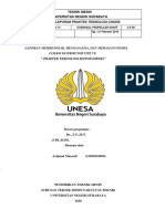 Laporan Membongkar, Menganalisa, Dan Memasang Pompa Injeksi Distributor Tipe Ve " Praktek Teknologi Motor Diesel"