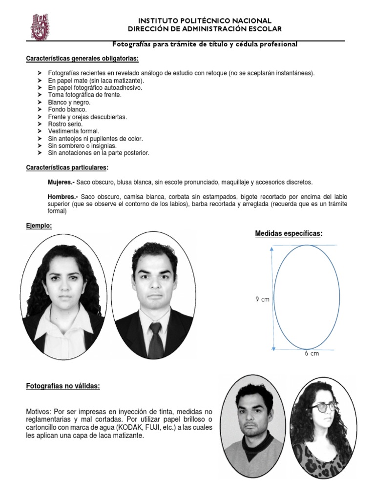 Caracterisiticasfotos | PDF