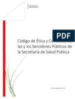 Codigo Etica Conducta SSP 2017 2