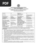 USAC MATEMÁTICA 2018 PRIMER SEMESTRE INGENIERIA