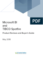 Microsoft BI vs. TIBCO Spotfire Report From IT Central Station 2018-05-04
